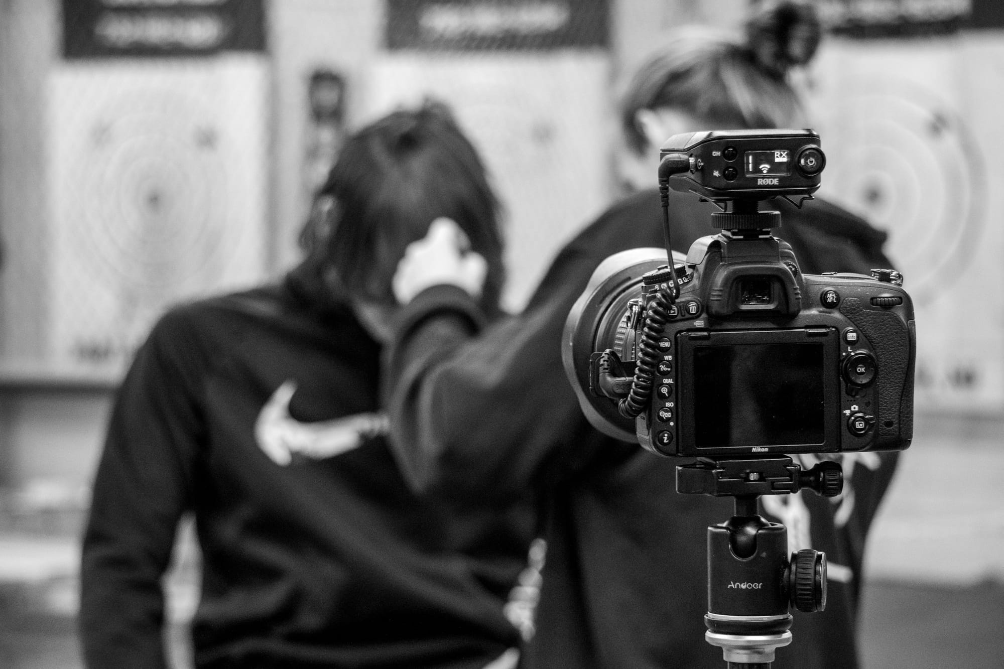 recording a video - Importance of Video Marketing