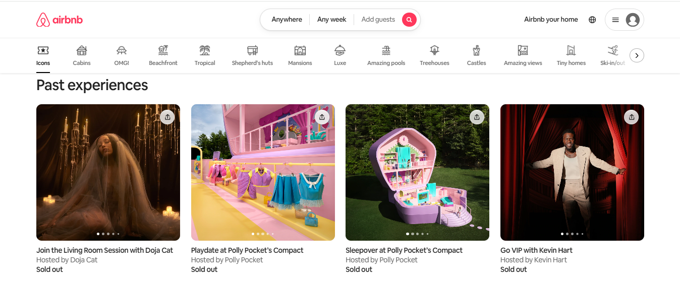 air bnb - Social Media Marketing and Strategy