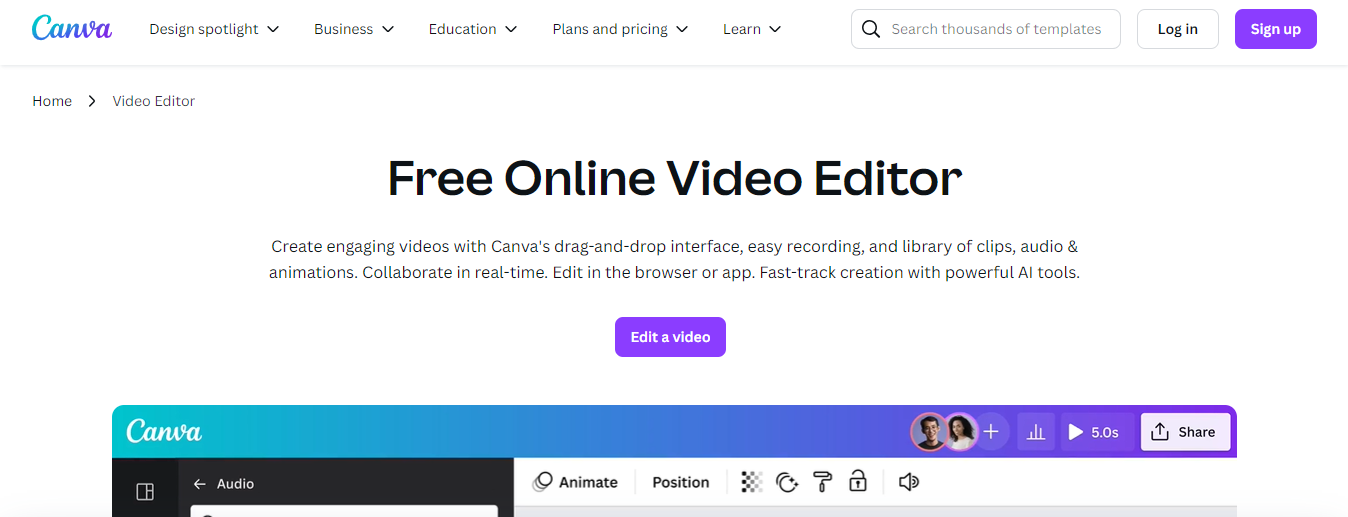canva - How to SEO YouTube Video