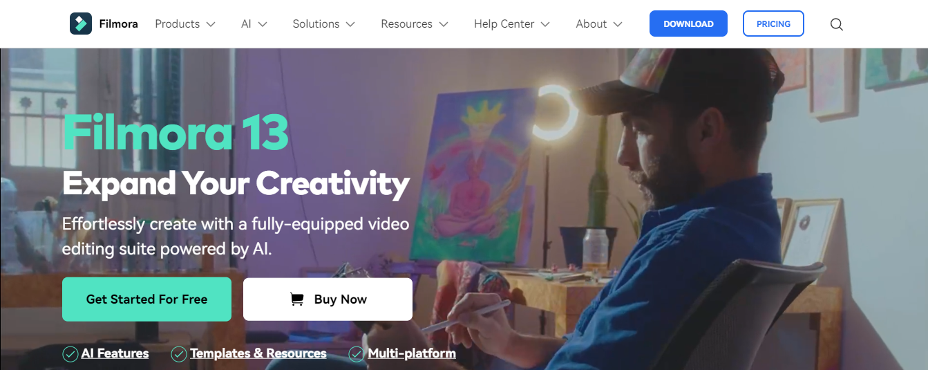 filmora - Veed vs. Descript