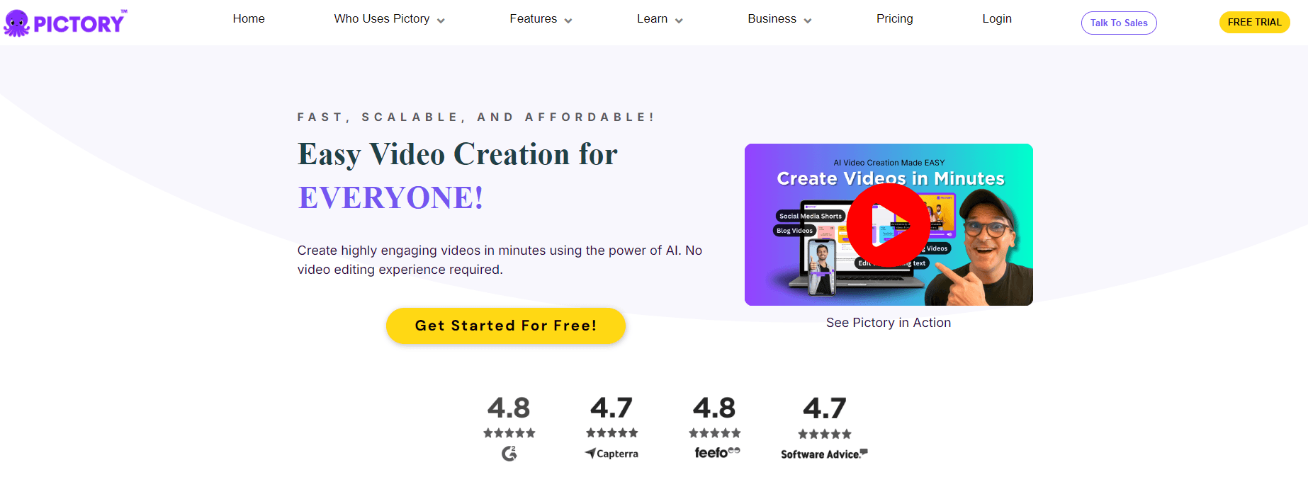 Pictory - Content Creator Tools