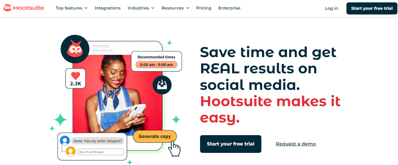 hootsuite - YouTube Marketing Tools
