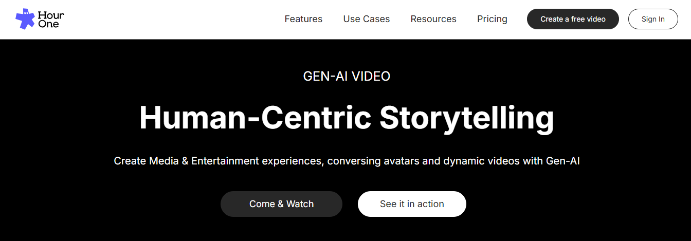 hour one - Synthesia vs. Vyond