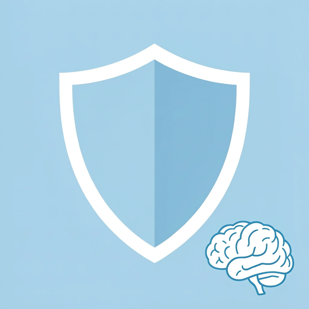  Shield icon representing protection through preparation and practice.