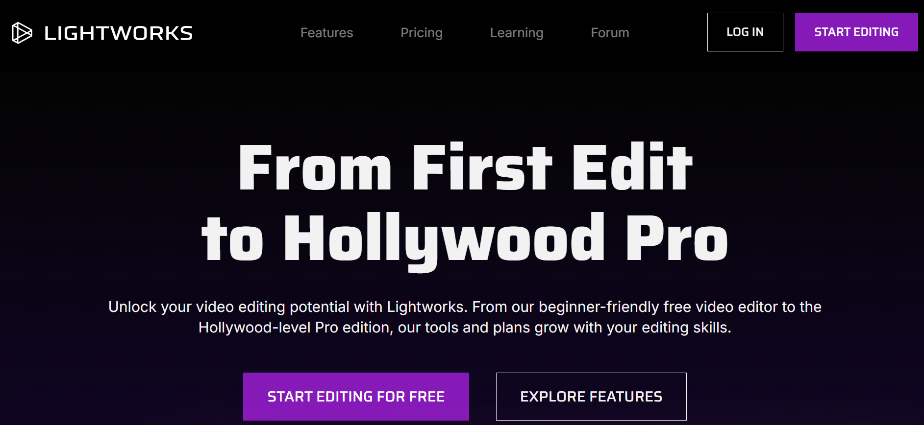 lightworks - Best Video Editing Software for Music Videos