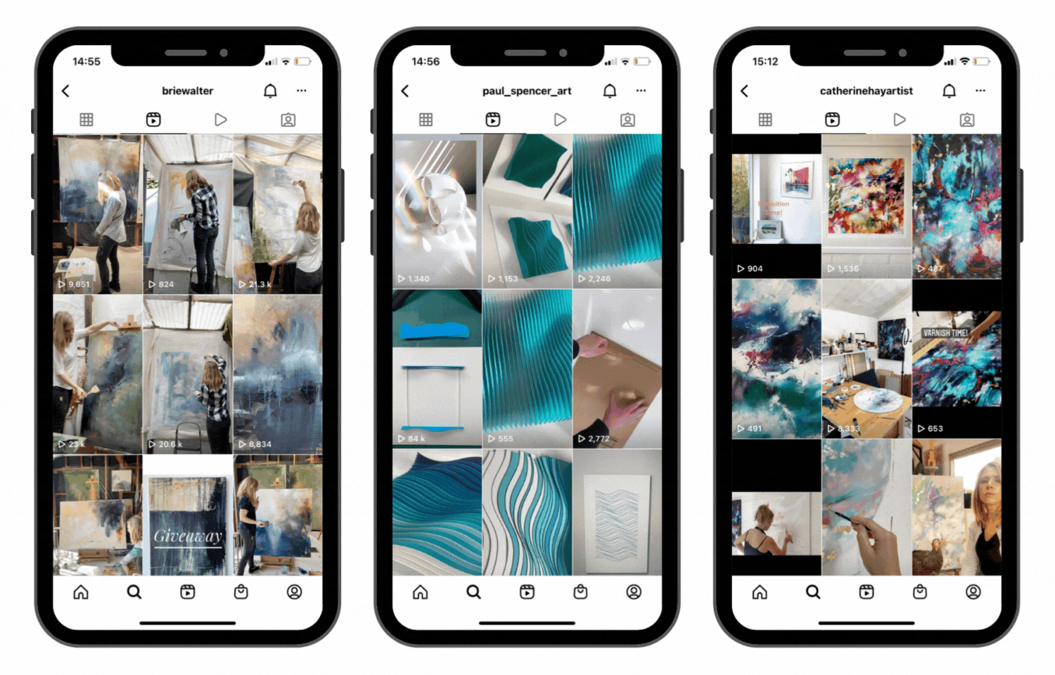 Instagram feed - How To Sell Art On Instagram