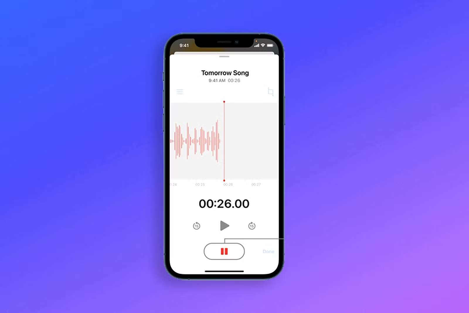 Recording voice - How To Voice over A Video On iPhone