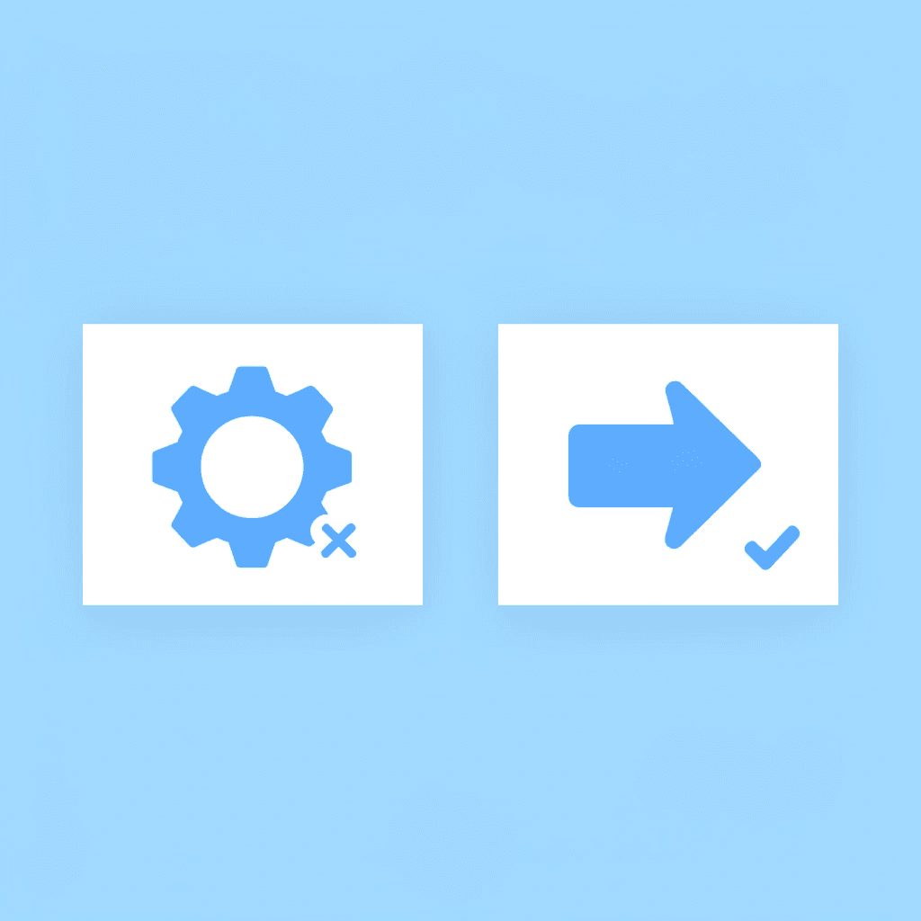 Before: Uberduck as a standalone tool; After: AI tool integrated into full production workflow