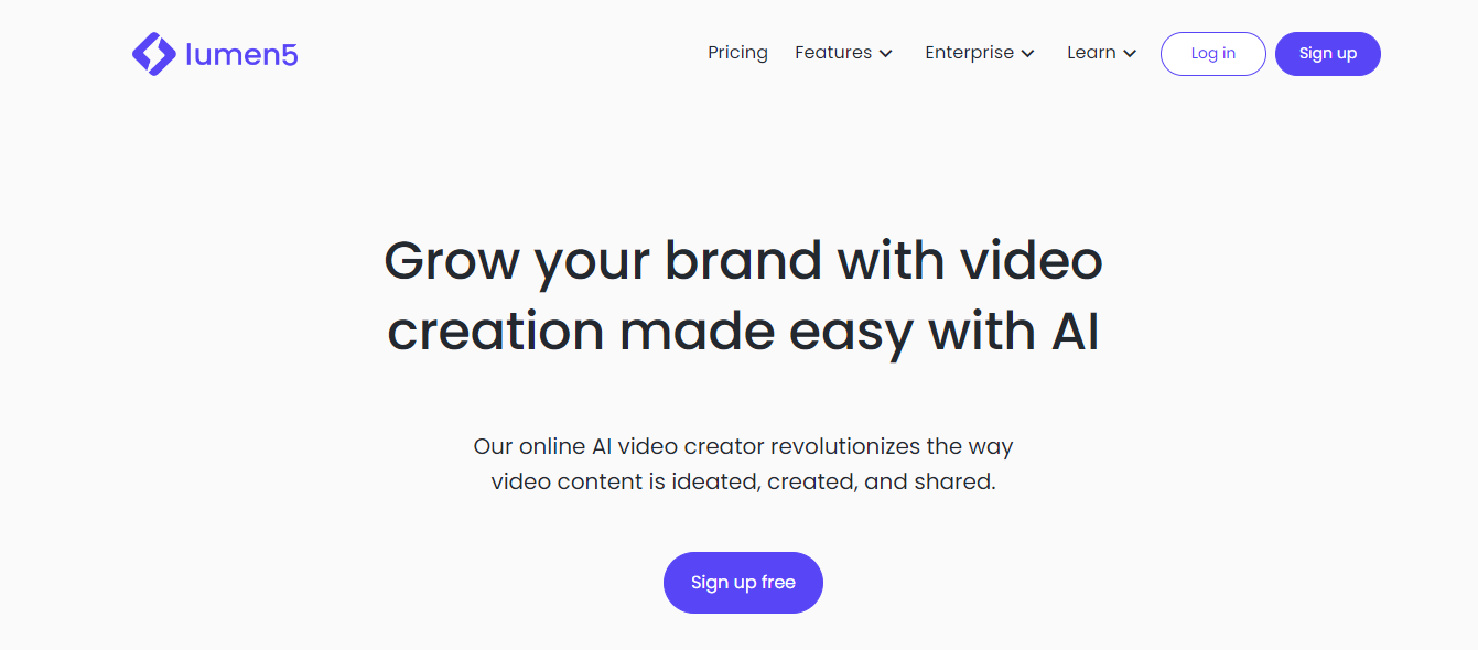 lumen 5 - Wondershare Filmora Alternatives