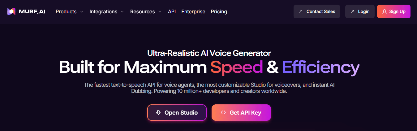 Murf AI - Speechify Alternative