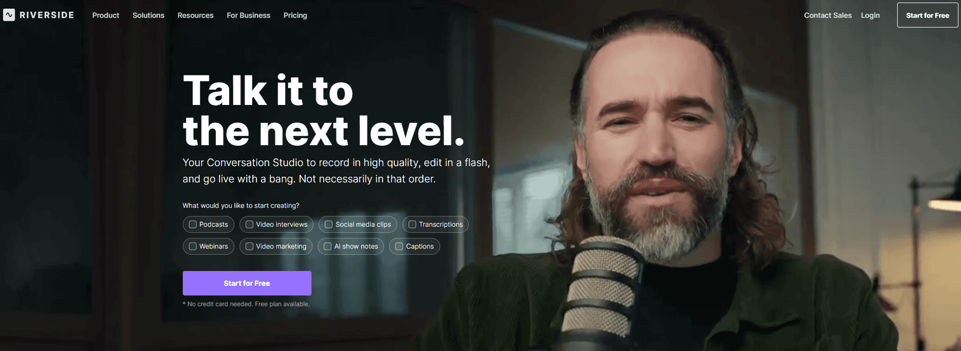 Riverside AI - Content Creator Tools